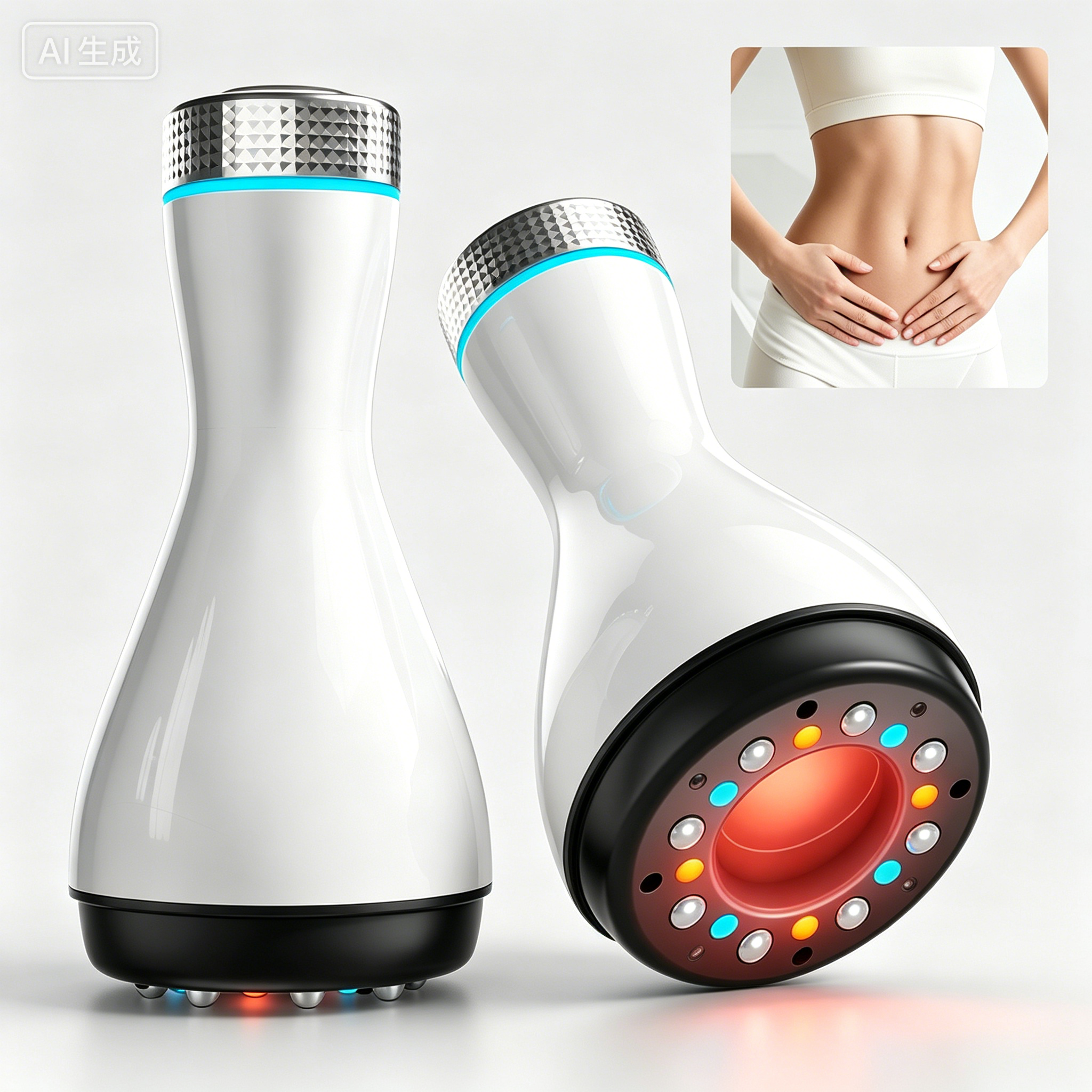 Power Tools Red - 5-in-1 Electric Cupping Massager Red Light