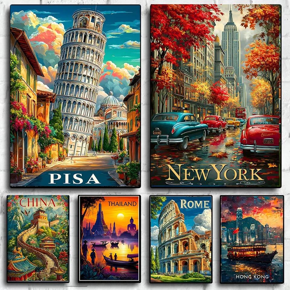 Power Tools World - Diamond Painting New York, Tokyo City