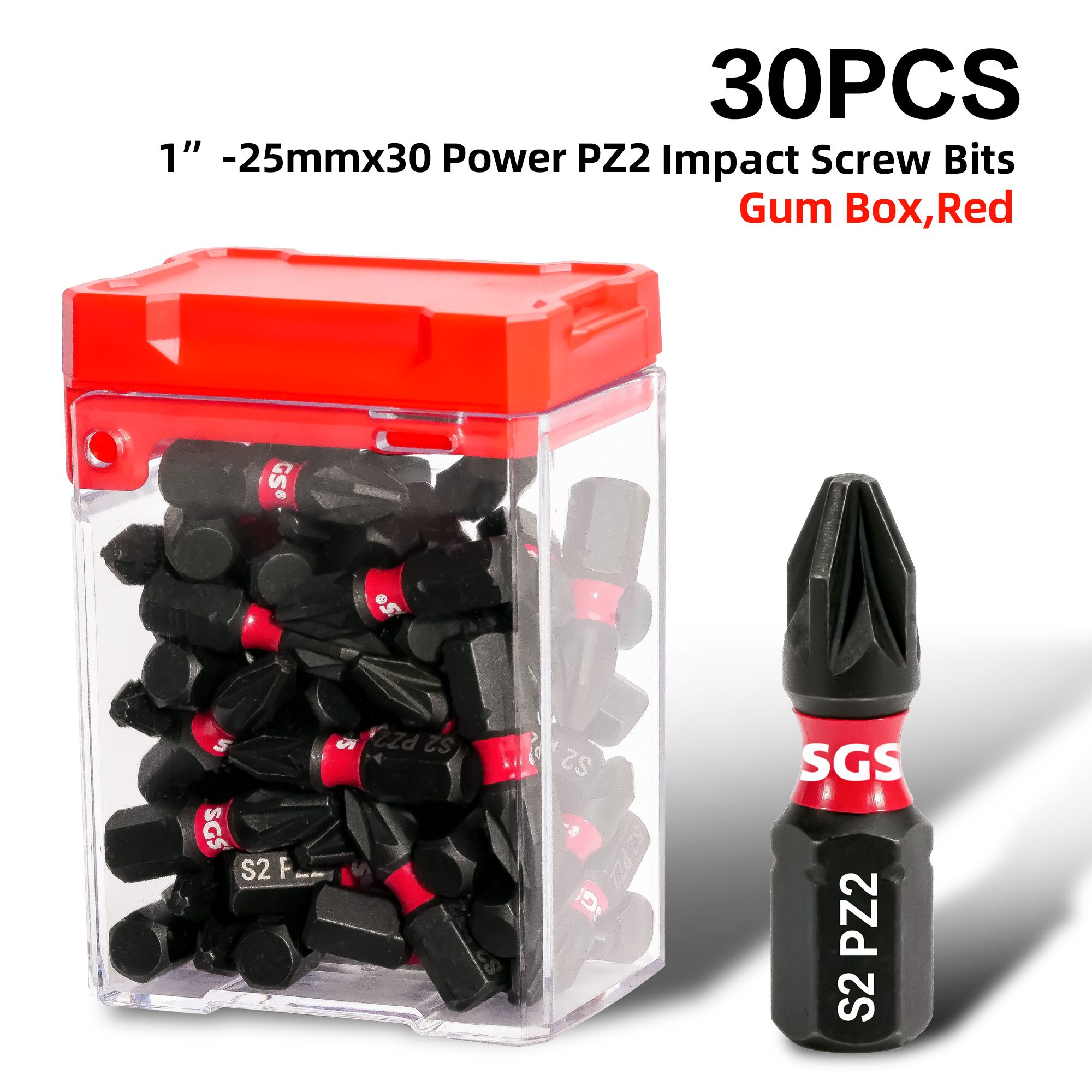 Power Tools Red - Maxtorque Premium Grade Pz2 Industrial Grade