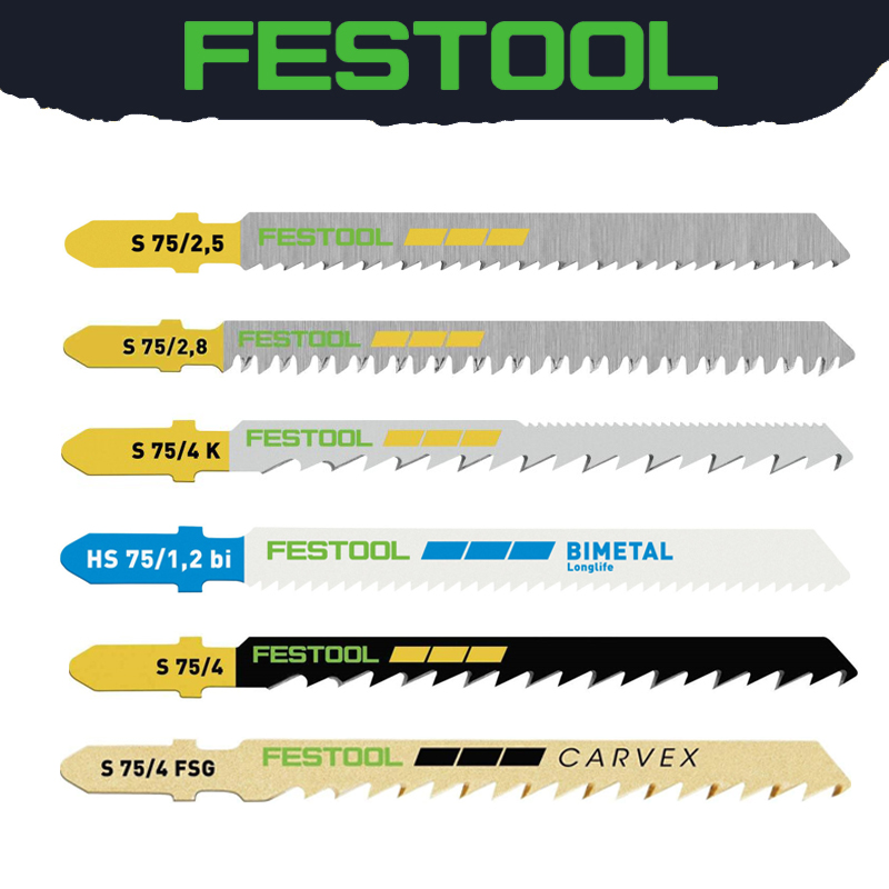 Power Tools Festool - FESTOOL Jigsaw Blade HCS Tool Steel