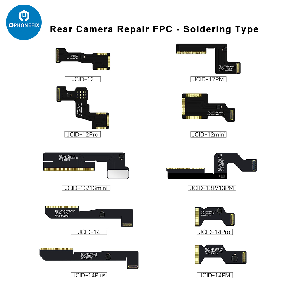 Power Tools Green Color - JCID Rear Camera Repair FPC Flex