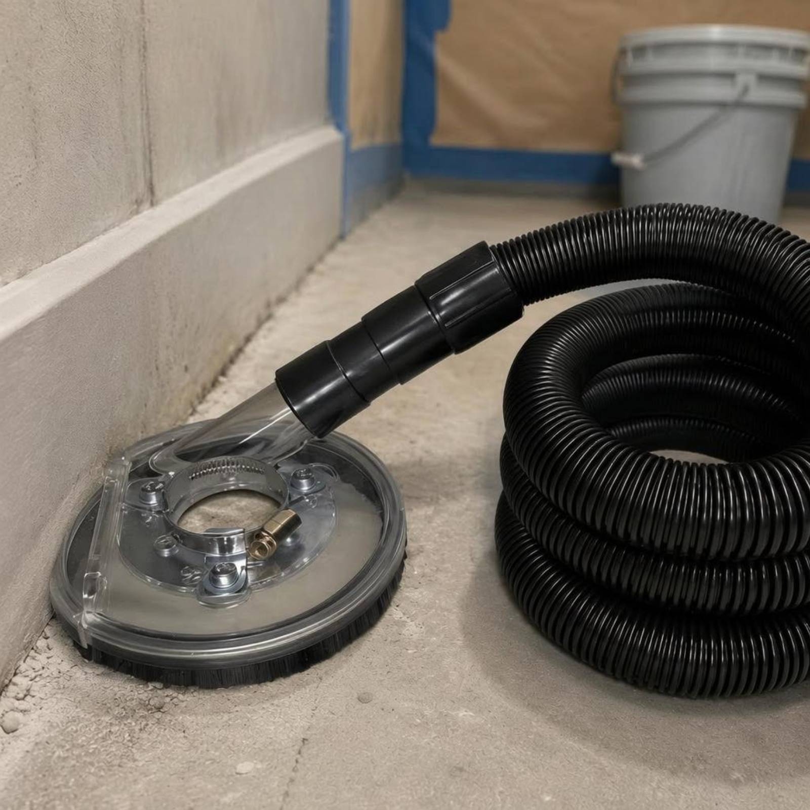 Power Tools Vacuum - Angle Grinder Dust Shroud Dustless Working