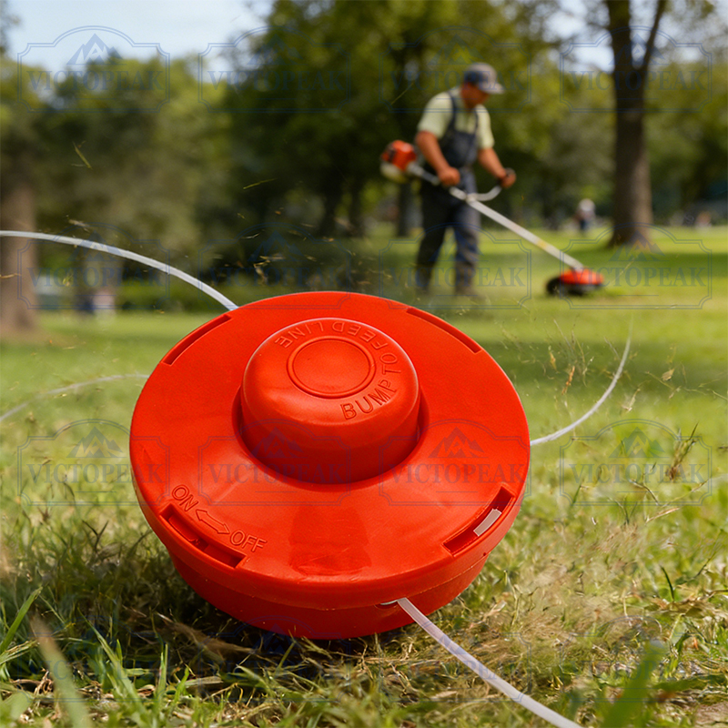 Power Tools Red - Professional Grass Trimmer Head Replacement Red