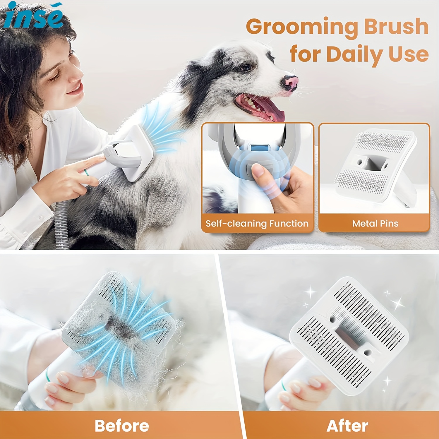 INSE P20 Pet Grooming Vacuum C – обзор и цена Power Tools Vacuum