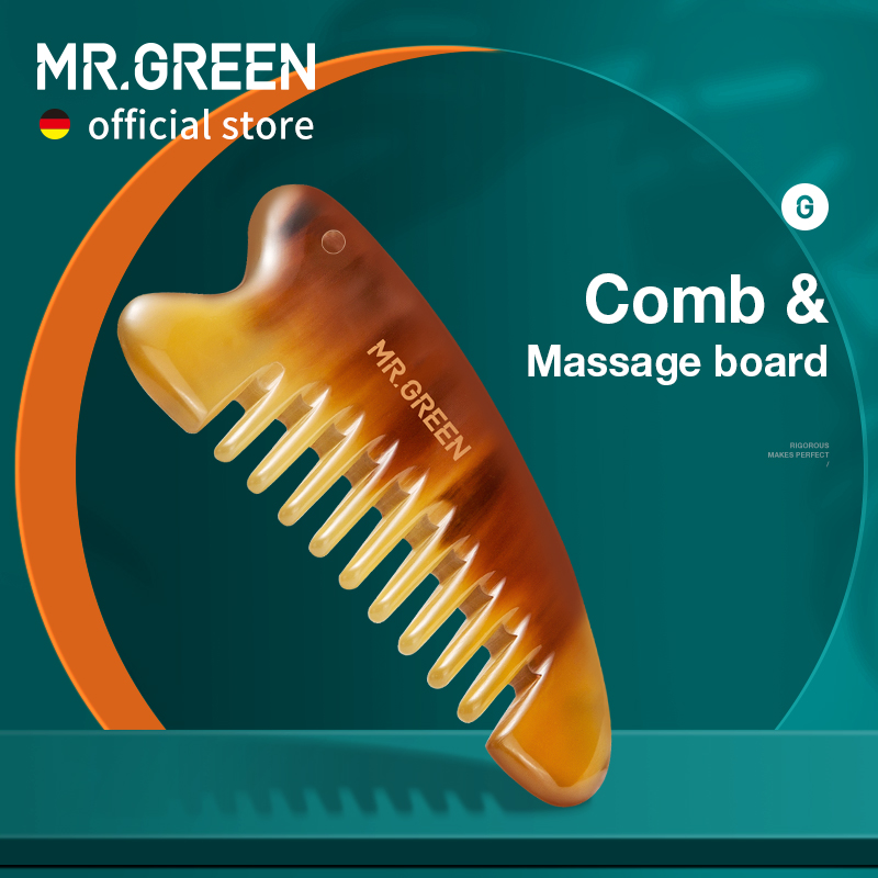 MR.GREEN Comb With Guasha Scra – обзор и цена Power Tools Green Color