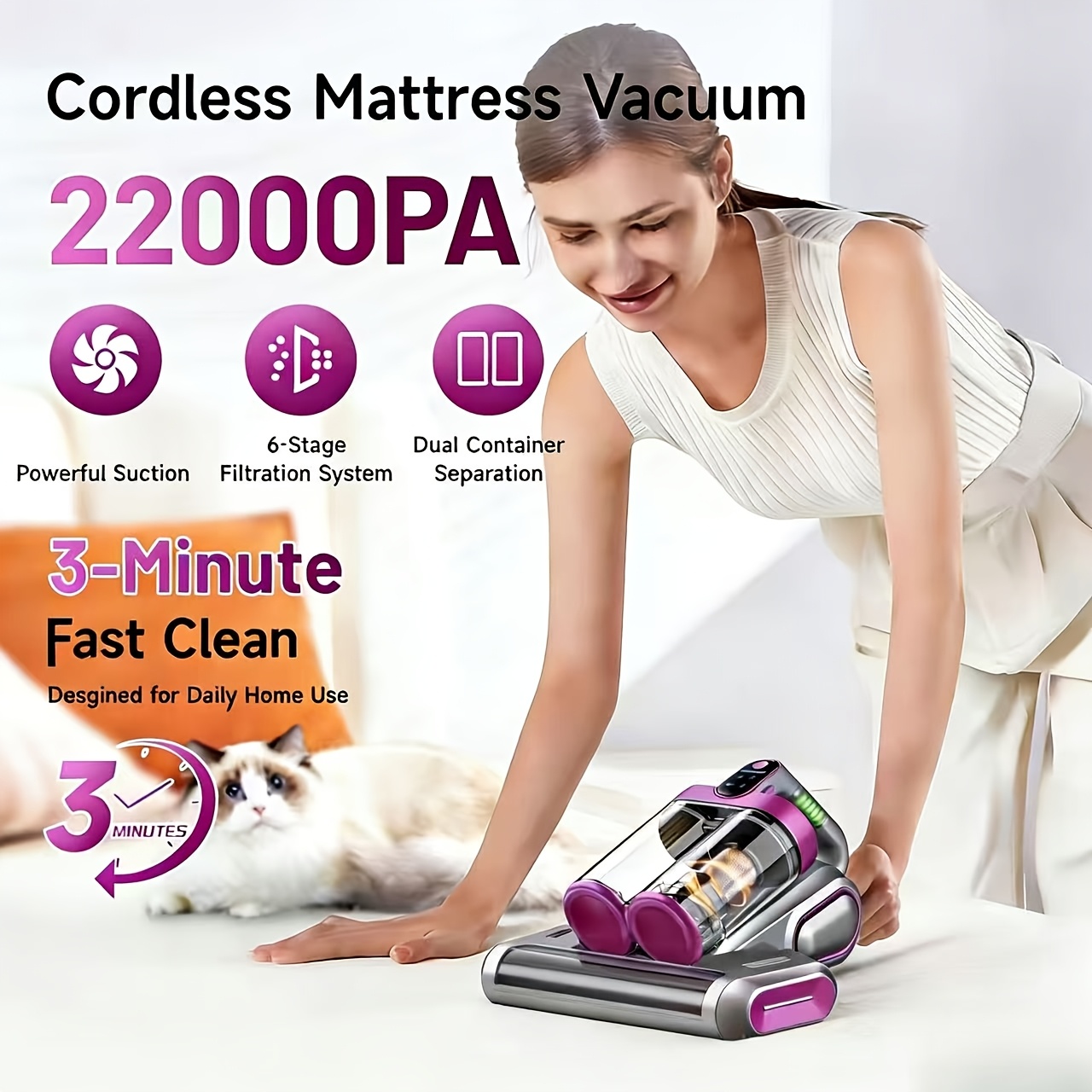 Wireless Mattress Vacuum Clean – обзор и цена Power Tools Vacuum
