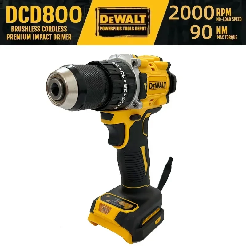Dewalt DCD800 Cordless Impact  – обзор и цена Power Tools Brand