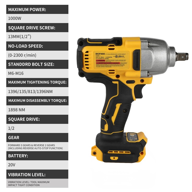 Brushless Cordless Impact Wren – обзор и цена Power Tools For Construction
