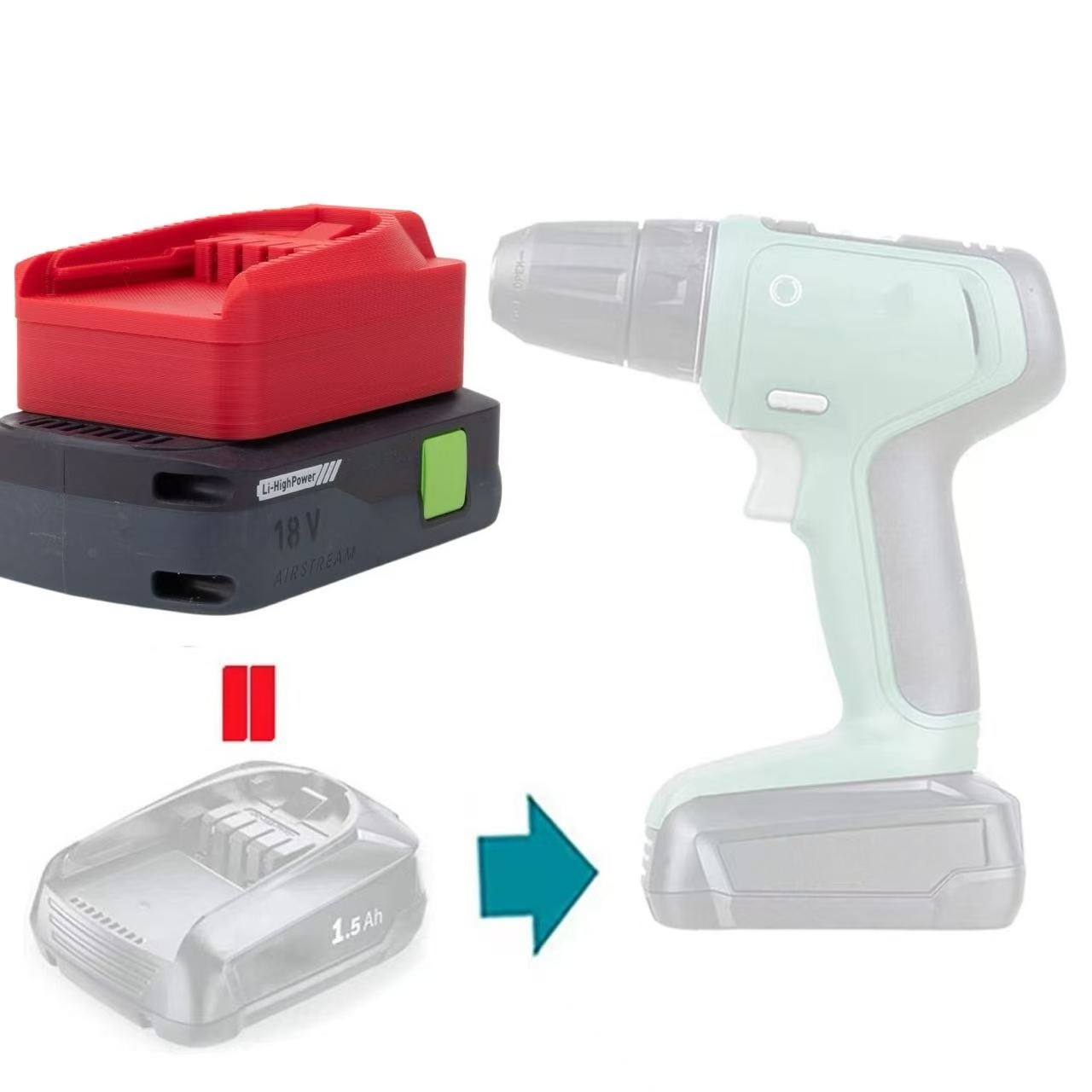 Adapter For Festool  Series 18 – обзор и цена Power Tools Festool