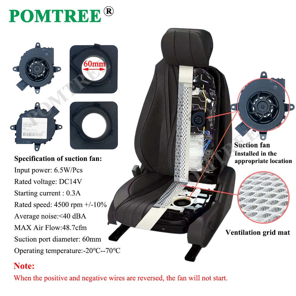 Built-in Car Seat Ventilation  – обзор и цена Power Tools World