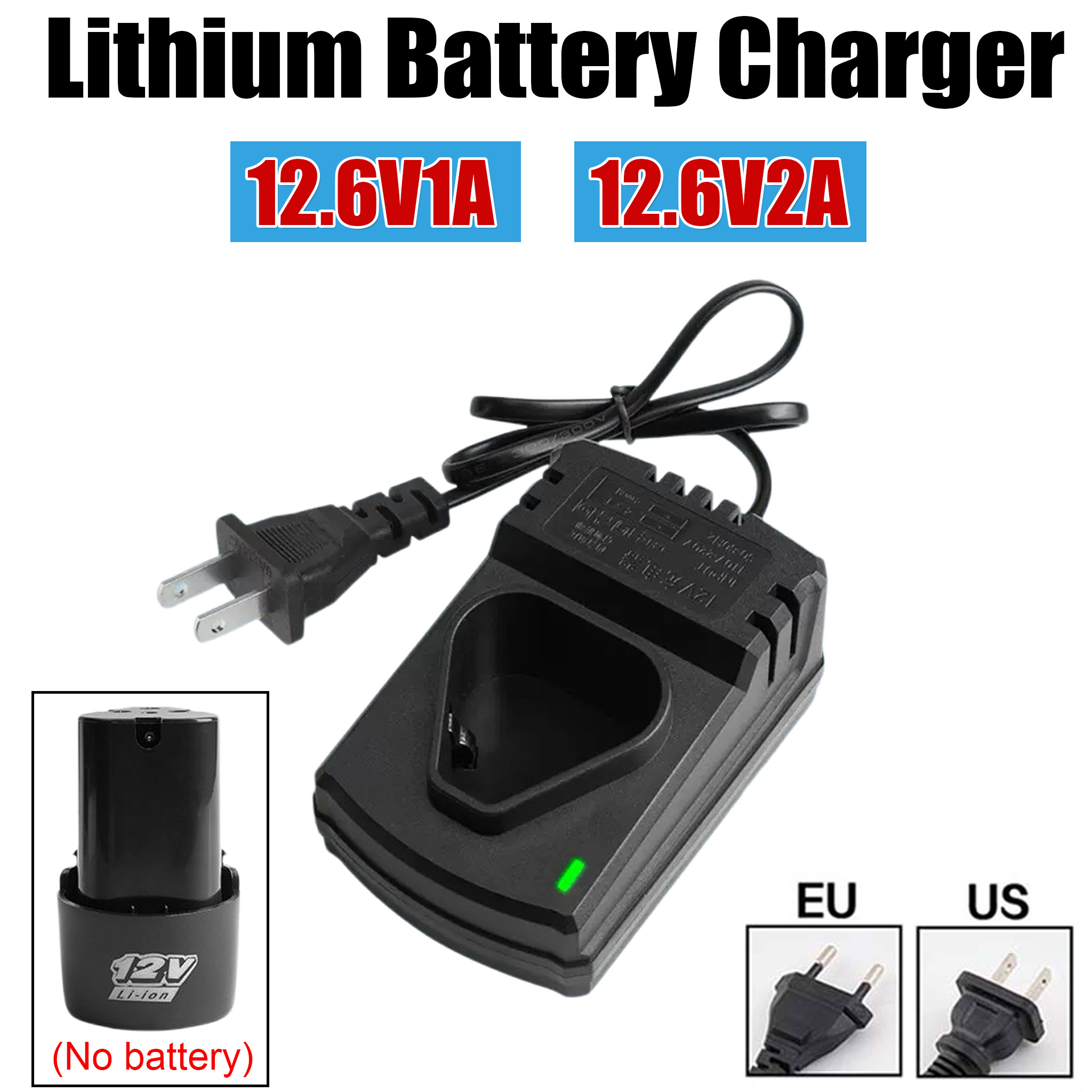 12V/12.6V Li-ion Rechargeable  – обзор и цена Power Tools Brand