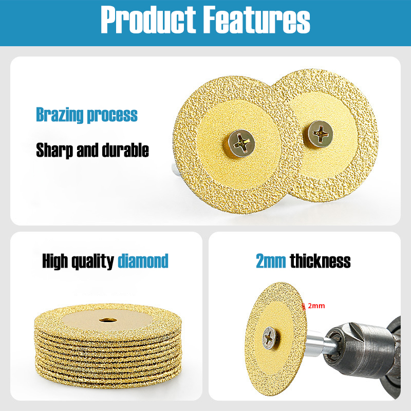 40mm Braze Diamond Saw Blade M – обзор и цена Power Tools Electrical