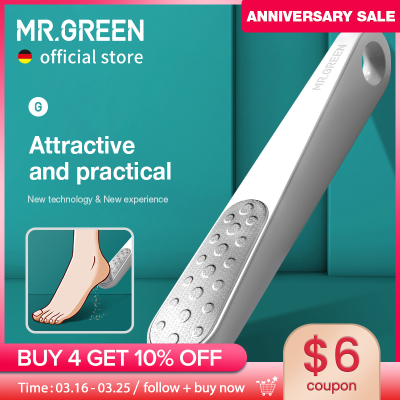 MR.GREEN Foot File Double Side – обзор и цена Power Tools Green Color