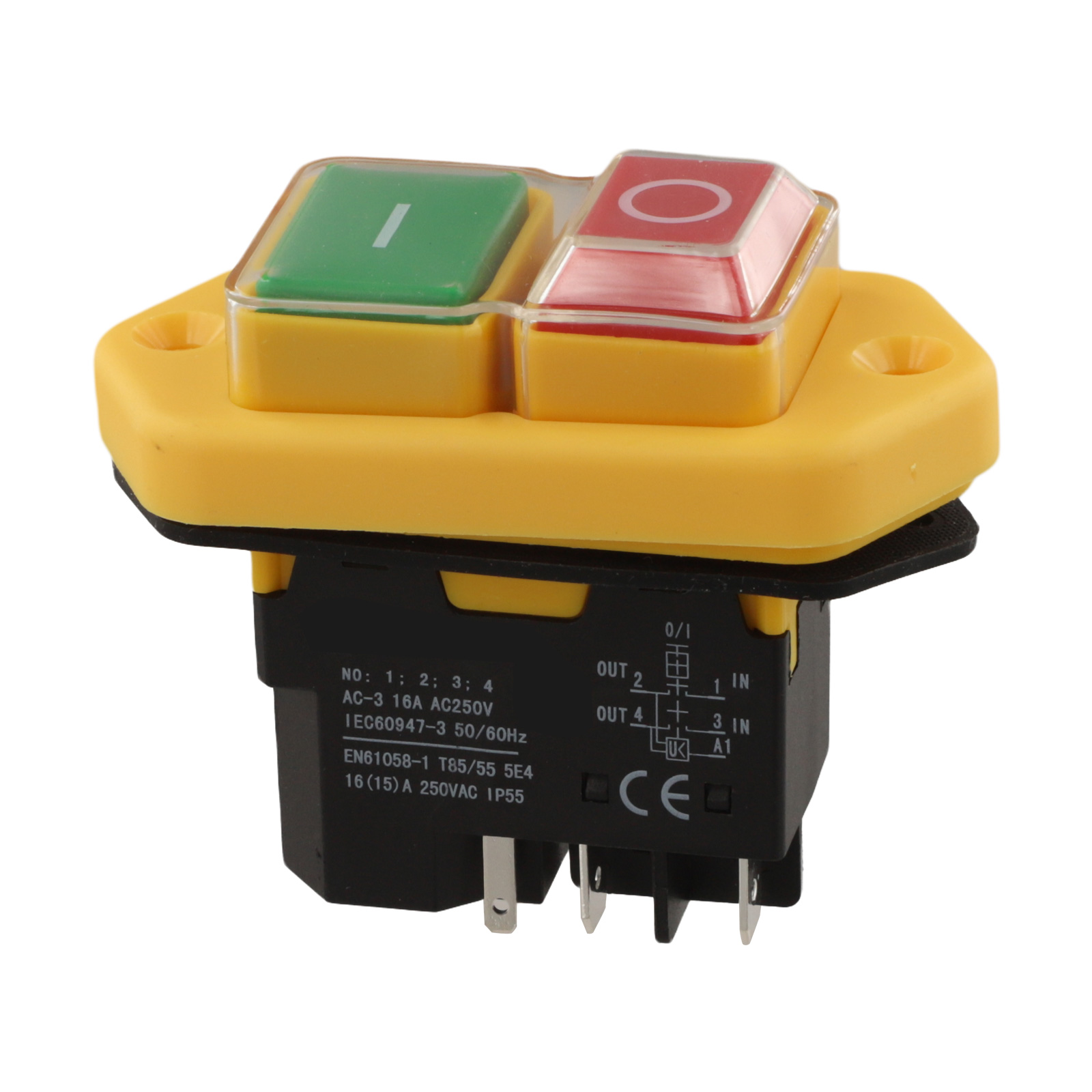 KlD-28A 5 Pin Push Button Swit – обзор и цена Power Tools Red