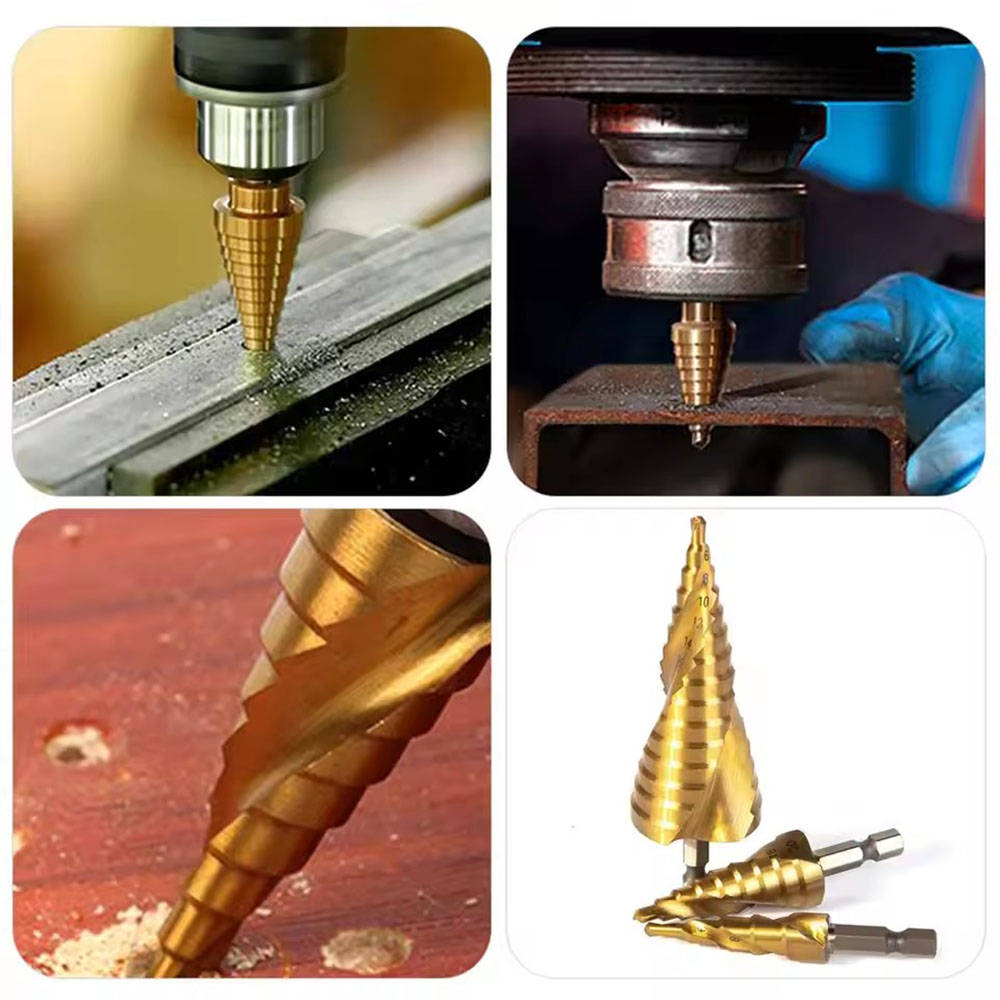 Titanium plated step drill, he – обзор и цена Power Tools World