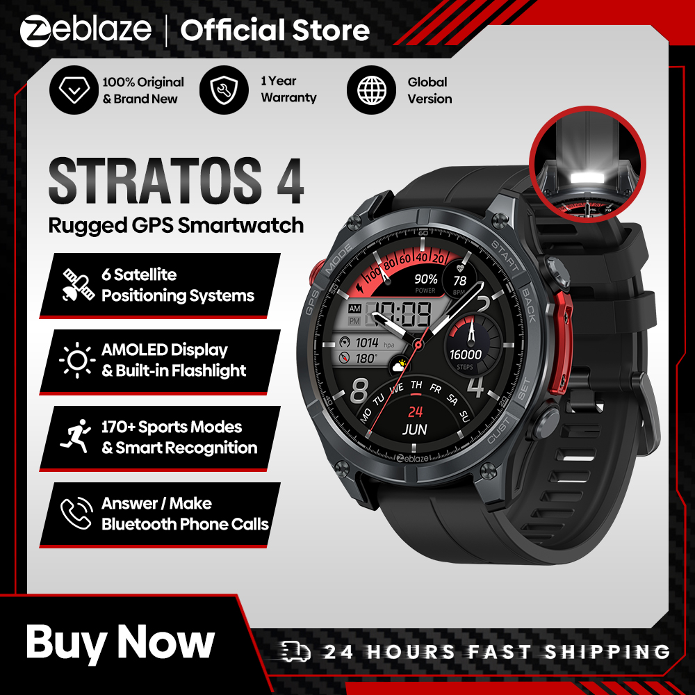 NEW Zeblaze Stratos 4 GPS Smar – обзор и цена Power Tools World