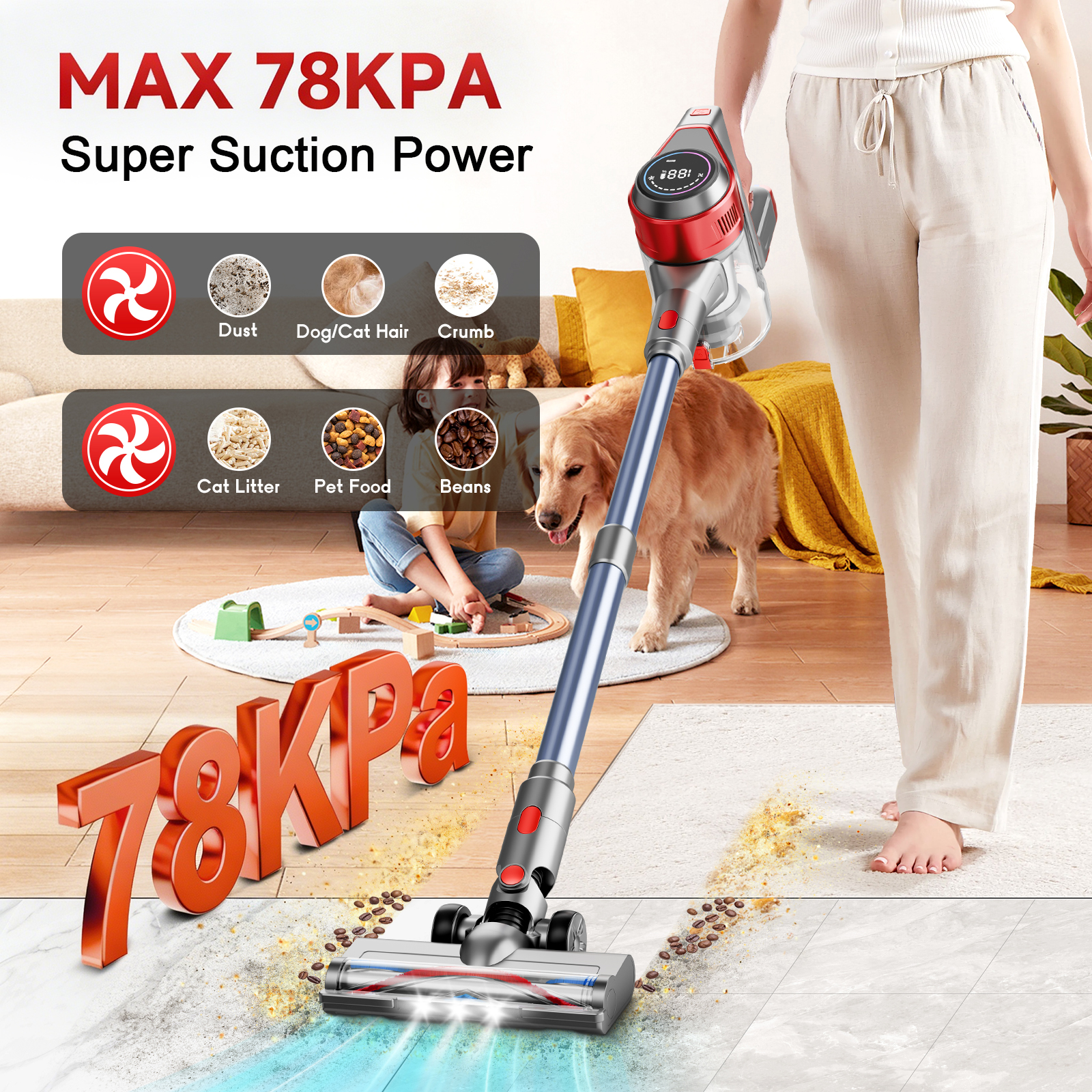 Honki Cordless Vacuum Cleaner  – обзор и цена Power Tools Vacuum