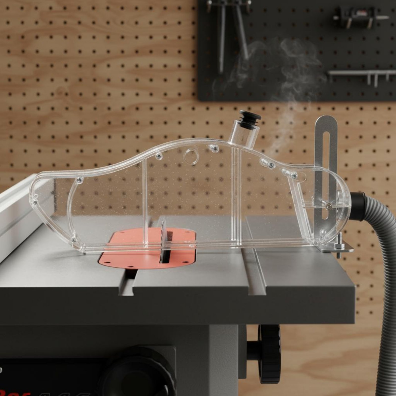 Table Saw Dust Guard Transpare – обзор и цена Power Tools Vacuum