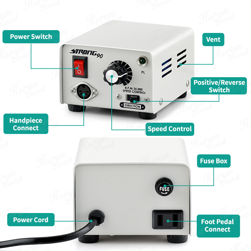 65W Strong 90 Micromotor 102L/ – обзор и цена Power Tools Brand